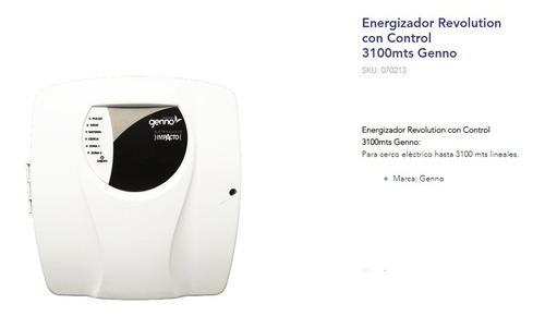 Energizador Revolution Con Control 3100mts 