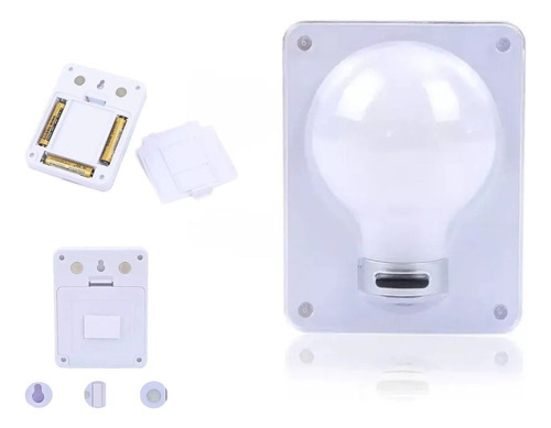 Pack 10 Luz Led Emergencia Estilo Interruptor 200 Lumine