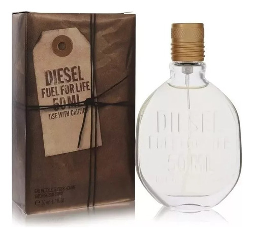 Perfume Diesel Fuel For Life 50ml. Cerrado Con Celofán. Imp.