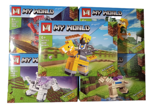 Minecraft: Aventuras De Jinetes, Bloques Para Armar (Usado)