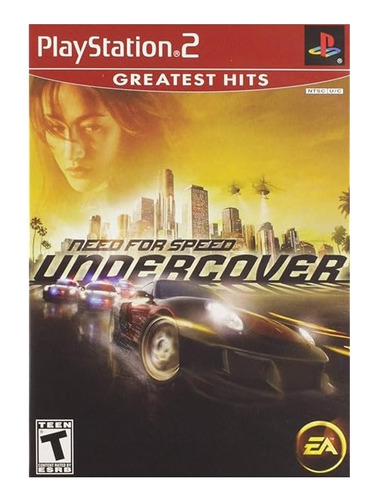 Need For Speed Undercover Greatest Hits Ed.- Ps2 - Sniper