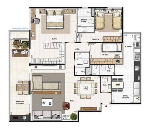 Imagem 8 de 12 de Apartamento À Venda No Bairro Freguesia (jacarepaguá) - Rio De Janeiro/rj - O-18332-30504