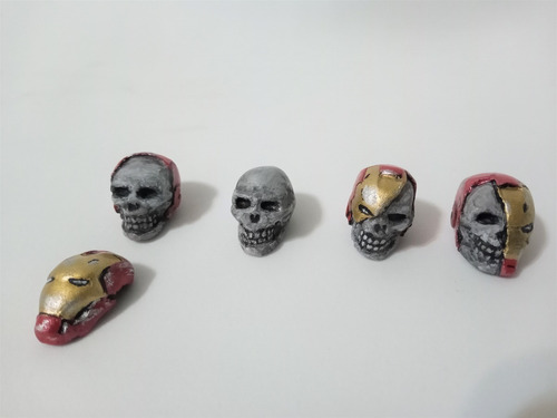 Cuatro Cabezas Custom No Incluye Figura De Iron Man Zombie