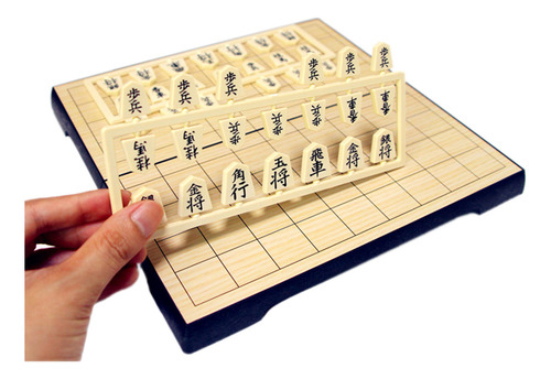 Jogo De Xadrez Shogi Magnetic Foldable Ese, Jogo De Tabuleir