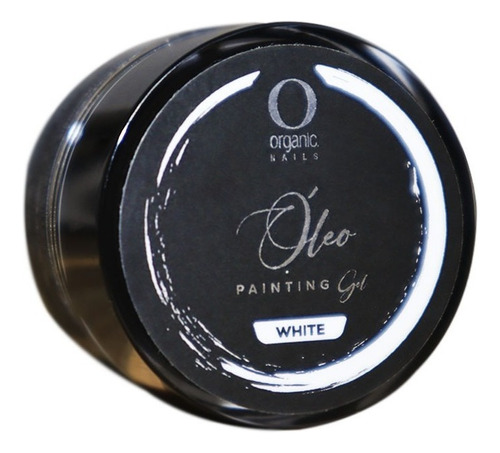 Oleo Painting Gel White Alta Pigmentacion Uñas 5gr Organic