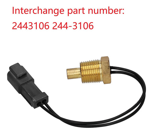 2443106 244-3106 Conjunto De Sensor De Temperatura Para Cat