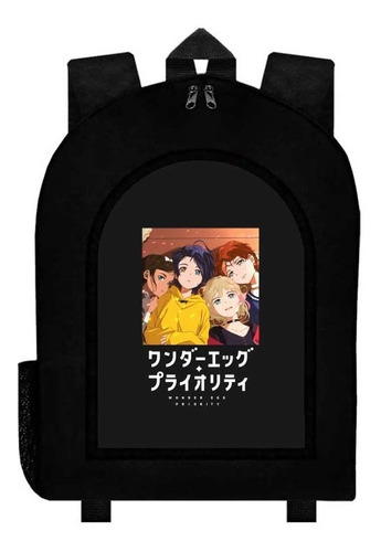 Mochila Negra Wonder Egg Priority Anime  Art033