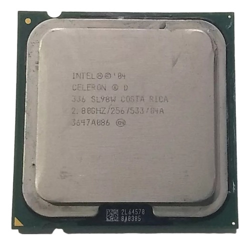 Procesador Intel Celeron D 336 2.8ghz Sl98w (83)
