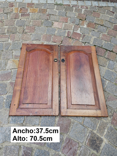 19 Puertas De Algarrobo - Alacena - Bajo Mesada Marrón (Usado)