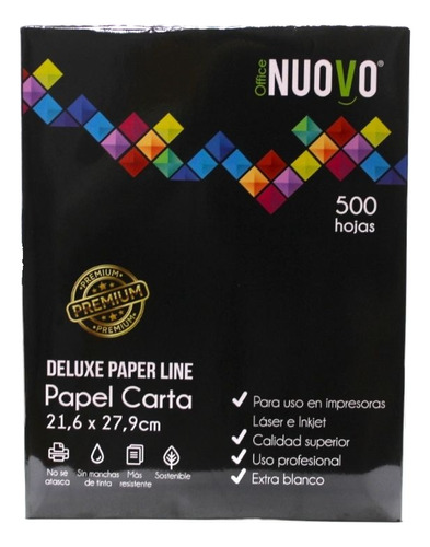 Papel Fotocopia Carta Premium 500 Hjs 80 Gr Nuovo