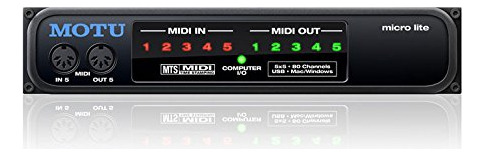 Interfaz Midi Usb Micro Lite Motu