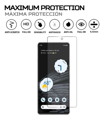 Protector Mica Pantalla Para Google Pixel 7 Pro