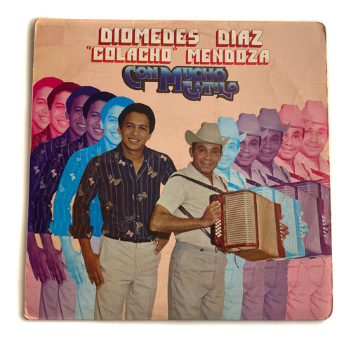 Lp Diomedes Diaz Y Colacho Mendoza - Con Mucho Estilo