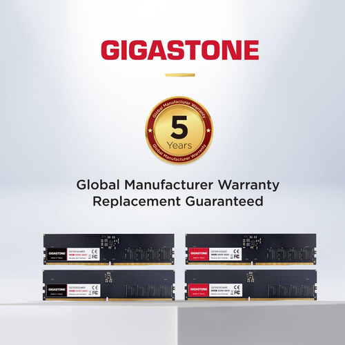 Kit De Memoria Ddr5 Gigastone De 128gb (4x32gb) Ddr5