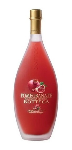 Licor Bottega Pomegranate 500 Ml.  Envío Gratis
