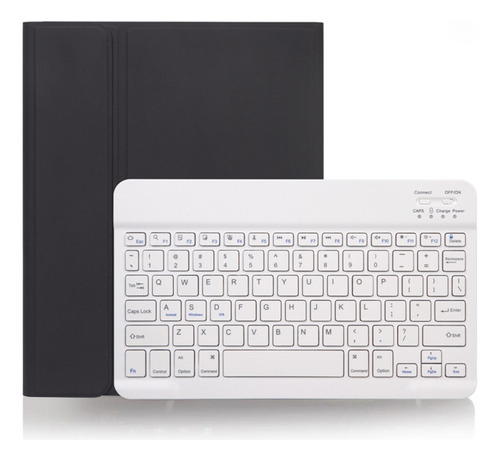 Funda De Teclado Bluetooth Desmontable Con Textura Lisa X-11