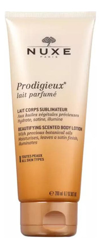 Nuxe Prodigieux Lait Parfumé Loção Hidratante Corporal 200ml