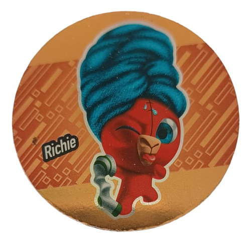 Tazo Super Funki Punky 210 Silver Bronze Richie (Usado)