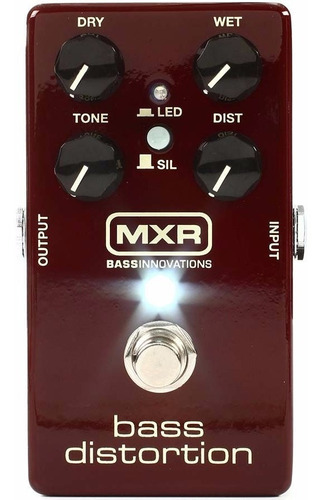 Pedal Bajo Mxr M85 Bass Distortion Usa - Plus Color Board