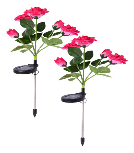 Luces Decorativas Stakes Lights, Flores De Seguridad, Colore