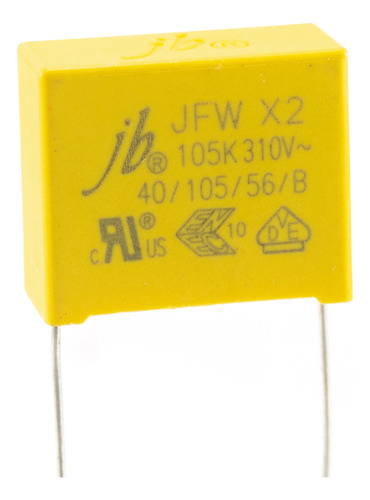 15 Capacitores Polipropileno Metalizado 2.2uf 310vac T/ X2