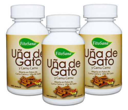 Uña De Gato Antinflamatorio General & Prostatitis 03 Frascos