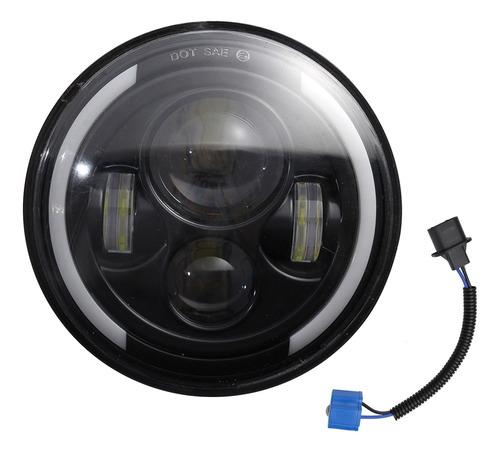 Faro Ojo Angel Led Jeep Wrangler Jk Tj Cj, Etc. 150w 7 