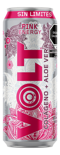 Bebida Energizante Volt Pink Energy 473 Ml