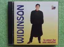 Comprar Eam Cd Maxi Single Widinson Tu Amor Fue Una Mentira Remixes