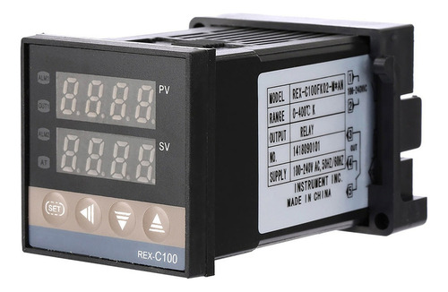 Controlador De Temperatura Digital Pid Salida Relé Rex-c100