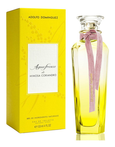 Perfume Agua Fresca Mimosa Coriandro Adolfo Dominguez 120ml