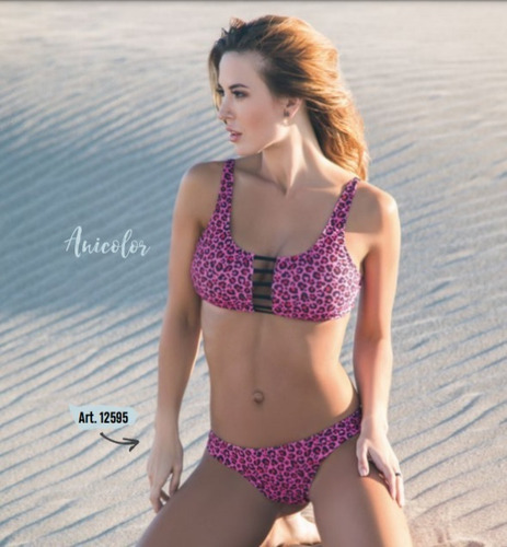 Imagen 2 de 10 de Pack X3 Bombacha Colaless Estampada Malla Cocot Art. 12595.1