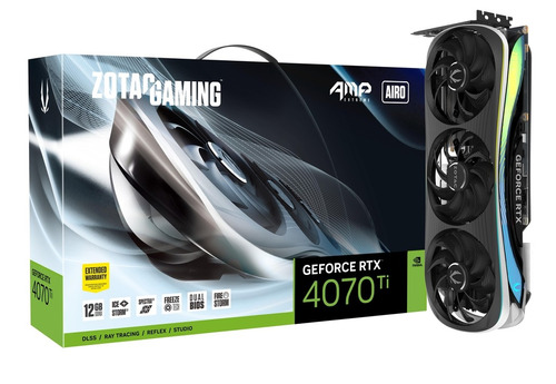 Tarjeta de video Nvidia Zotac  GeForce RTX 40 Series RTX 4070 Ti ZT-D40710B-10P 12GB