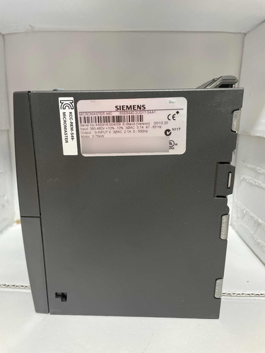 Inversor De Frecuencia Micromaster 6se6440-2ud17-5aa1 (Usado)