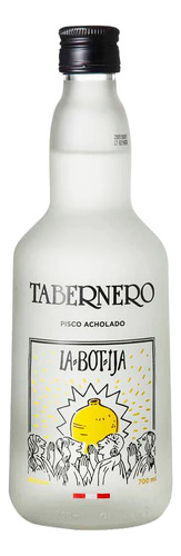 Pisco Tabernero La Botija Acholado 700ml Origen Perú