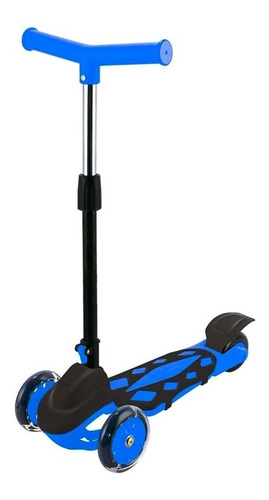 Patinete Infantil Ajustável Menino 40 Kg Power Azul