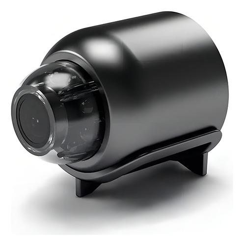 Mini Cámara De Seguridad Portátil Full Hd X5 Color Negro