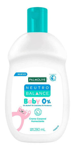 Crema Corporal Palmolive Neutro Balance Baby 0% 280ml