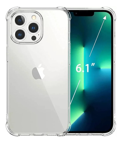 Funda Rígida Iphone 11 12 13 14 15 16 Pro Plus Promax Todo Transparente Rigida Antishock
