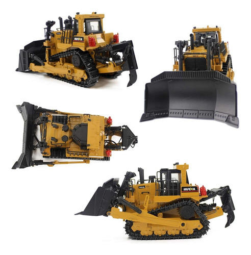 Excavadora Bulldozer Construccion Juguete De Construcción Bulldozer Amarillo