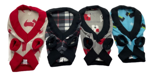 Imagem 2 de 4 de Kit 4 Roupa Roupinhas Pet Tamanho 6 Para Macho E Fêmea Soft