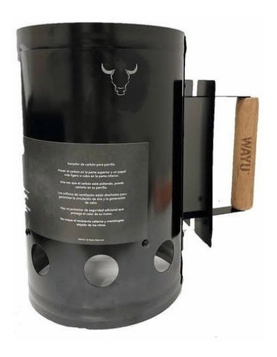 Imagen 5 de 5 de Iniciador De Fuego Carbón Para Asado Parrilla Bbq - Wayu ®