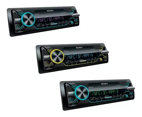 Auto Estéreo Sony De Colores Bluetooth Dsx-a416bt Nuevo