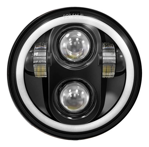 Luz Led Harley 5 3/4 Led Drl Angel Eyes 5,75 Moto