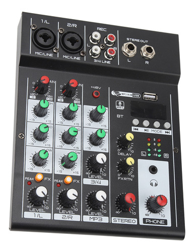 Panel De Sonido, Mesa De Mezclas, Mezclador Profesional, Pan
