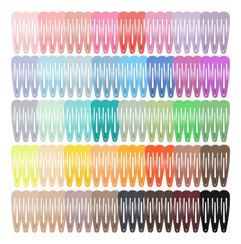 120 Pinzas De Pelo De Metal De 40 Colores, Pasadores De Pelo