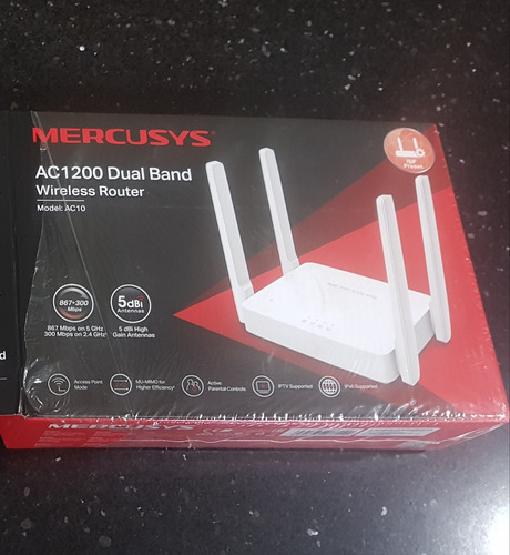 Mercusys / Wi-fi Router Dual Band (modelo Ac10)
