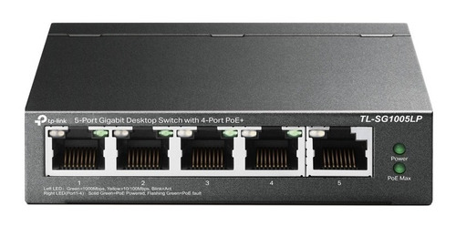 Tl-sg1005lp Switch De Escritorio Gigabit De 5 Puertos