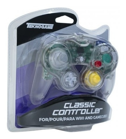Control Alambrico Teknogame Compatible Con Gamecube