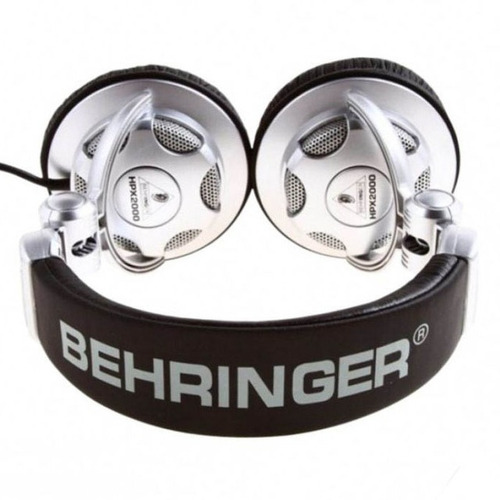Auriculares Behringer HPX2000 plateado y negro